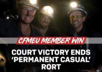 Union victory over ‘permanent casual’ rort in mining