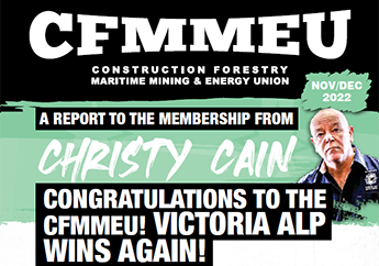 CFMMEU NATIONAL NEWSLETTER November 2022