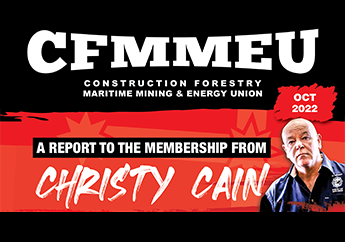 CFMMEU NATIONAL NEWSLETTER OCTOBER 2022