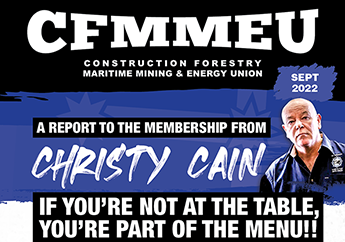 CFMMEU NATIONAL NEWSLETTER SEPTEMBER 2022
