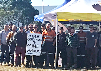 Hitachi members take action